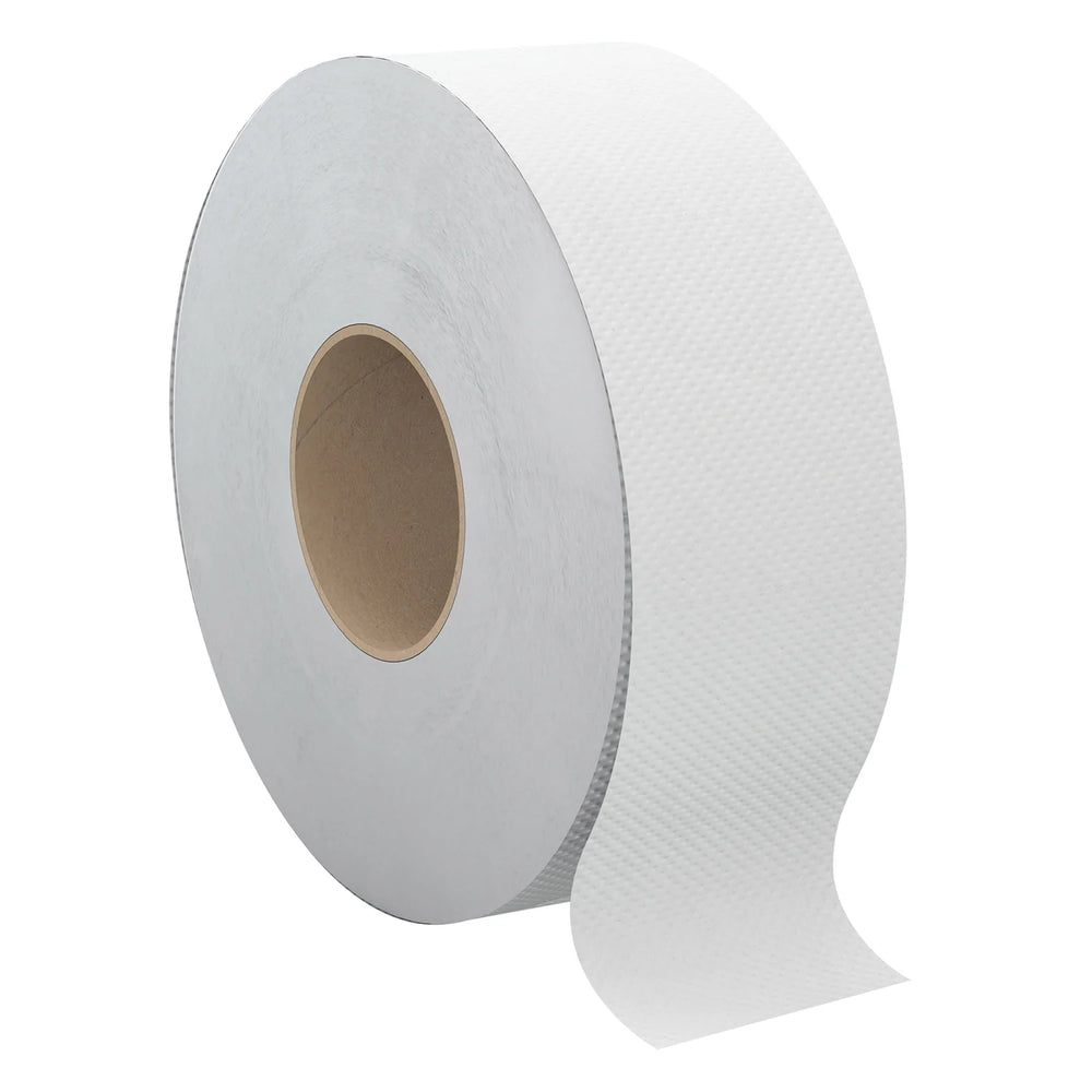 Globe Commercial - Jumbo Roll Toilet Tissue - 1000ft / 2 Ply JRT1000 - (Case of 12)