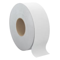 Globe Commercial - Jumbo Roll Toilet Tissue - 650ft / 2 Ply JRT650 - (Case of 8)
