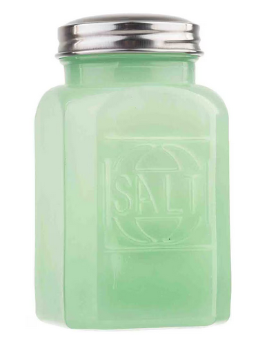 TableCraft - Range Salt Shaker, 6 oz, Jadeite Glass-HJ800S