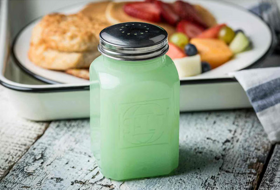TableCraft - Range Salt Shaker, 6 oz, Jadeite Glass-HJ800S