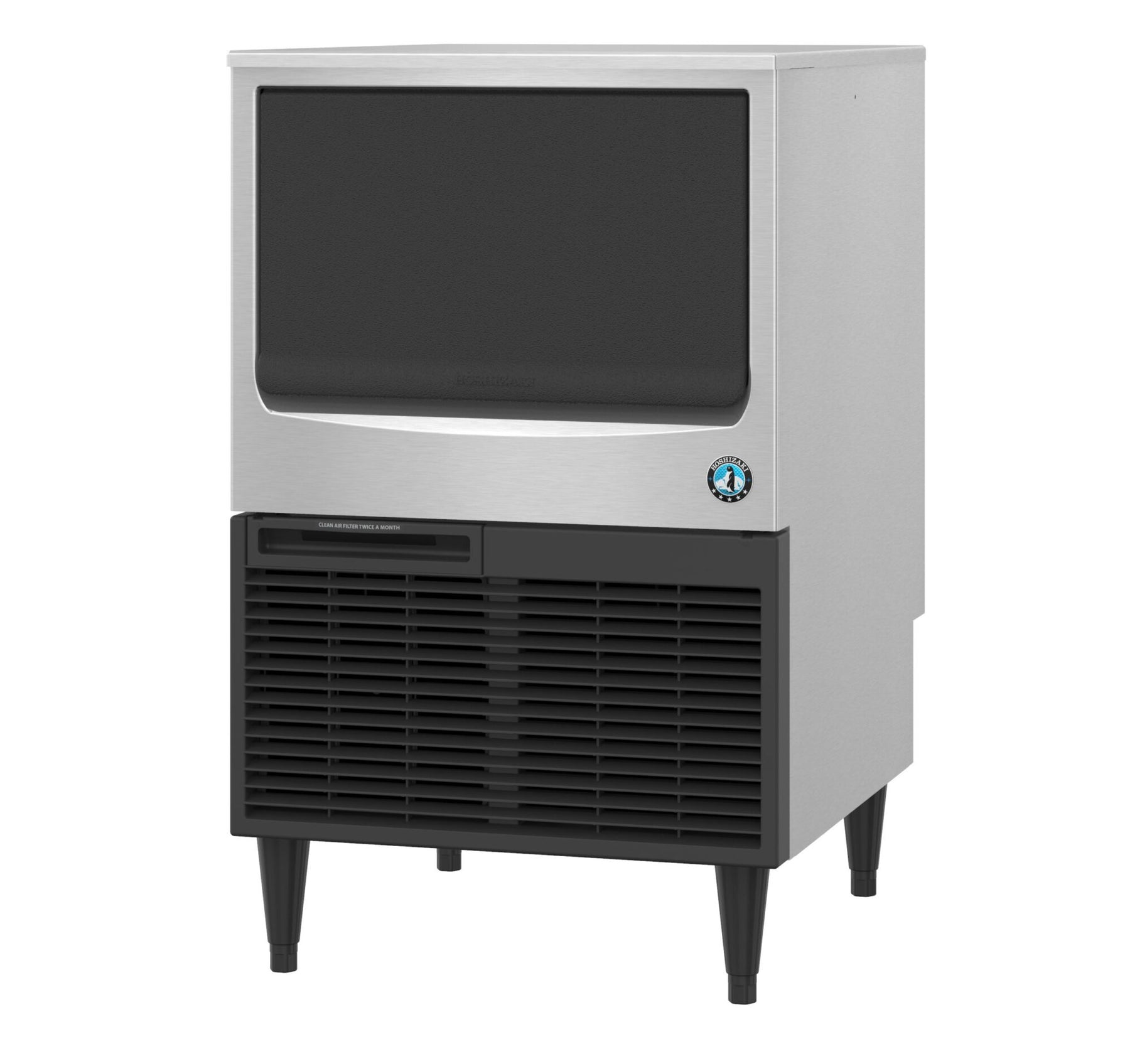 Hoshizaki - Crescent Cuber Icemaker, Air-cooled, Built in Storage Bin KM161BAJ - 1/1EA