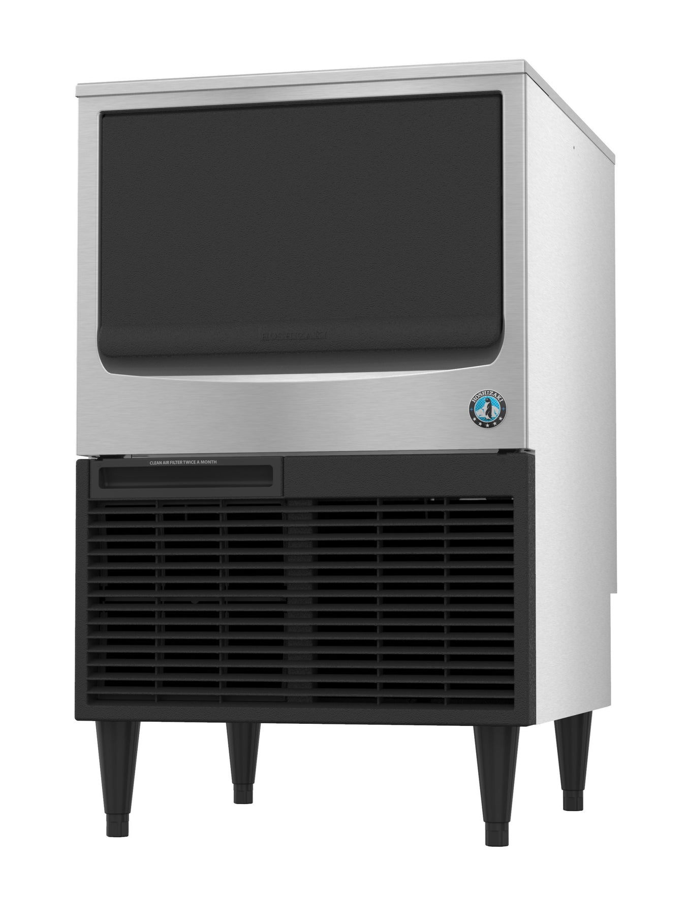 Hoshizaki - Crescent Cuber Icemaker, Air-cooled, Built in Storage Bin KM161BAJ - 1/1EA
