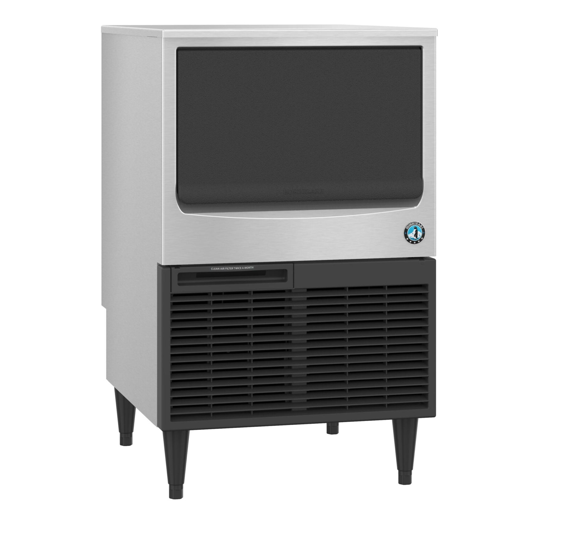 Hoshizaki - Crescent Cuber Icemaker, Air-cooled, Built in Storage Bin KM161BAJ - 1/1EA