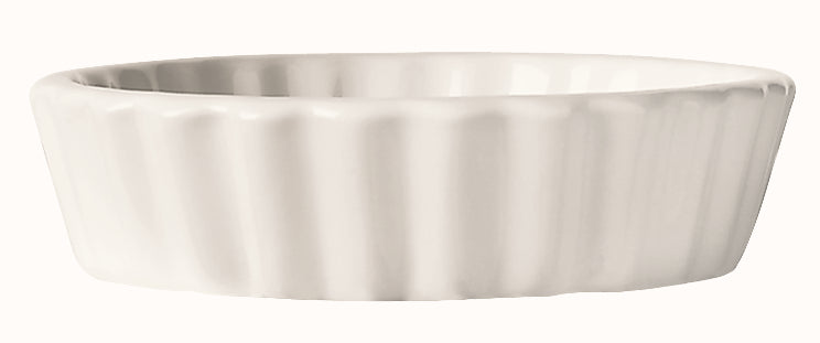 Libbey - Dish Crème Brûlée 5 oz White Ceramic CB-050 - (Case of 24)*