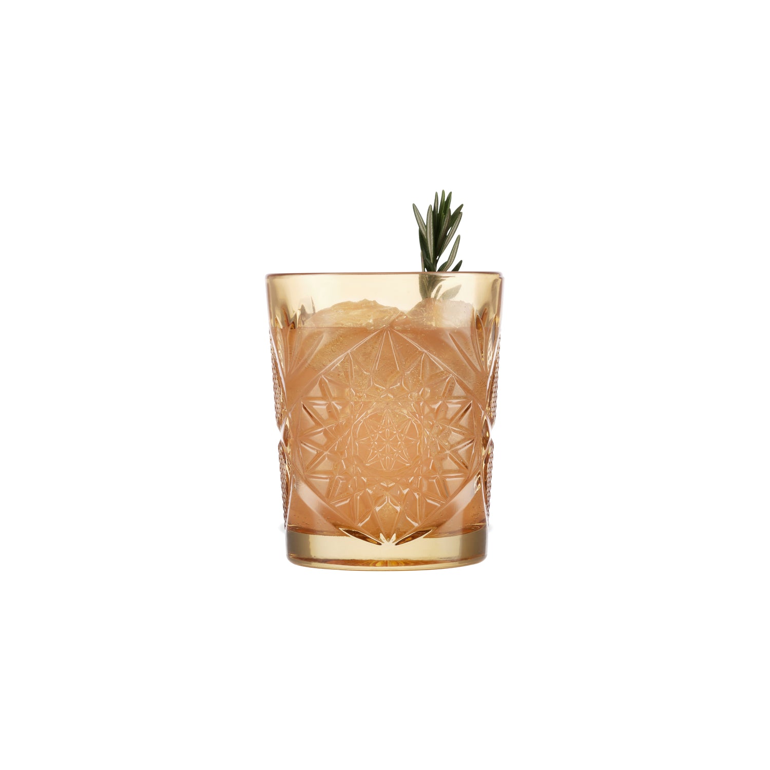 Libbey Double Old Fashioned Hobstar Topaz 12oz 5632/AC1Z1Z 12/1EA