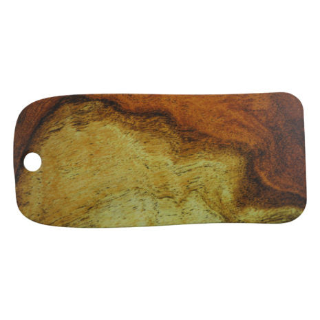 Cheforward 20.13″ Lapis Mango Wood Melamine Board (large), 20.13″L x 9″W x .5″H - LP207