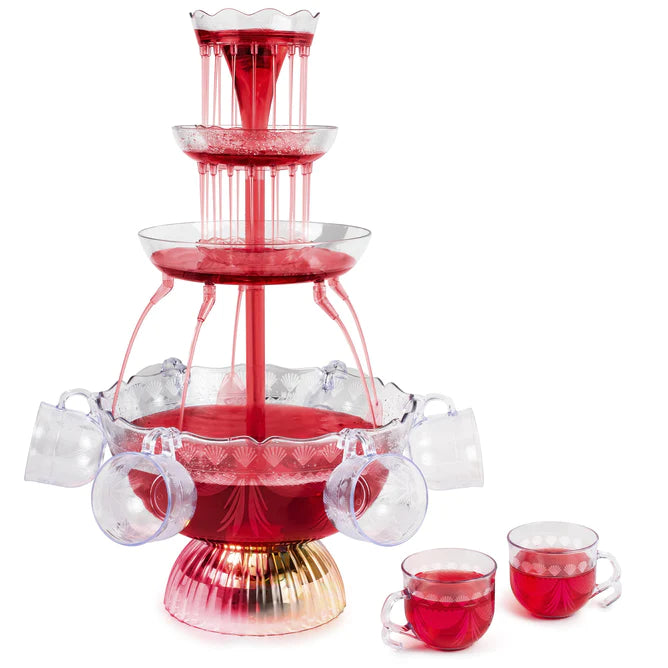 Nostalgia 3-TIER LIGHTED PARTY FOUNTAIN LPF230 1/1EA