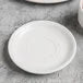 Libbey Canada - Porcelana 5 1/2" Doublewell Saucer Plate 840-215-005 36/1EA