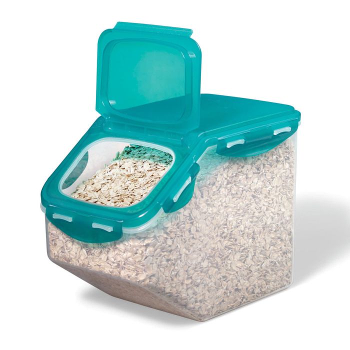 Starfrit Lock n Lock 5L Container With Flip Top, Teal, 094592002