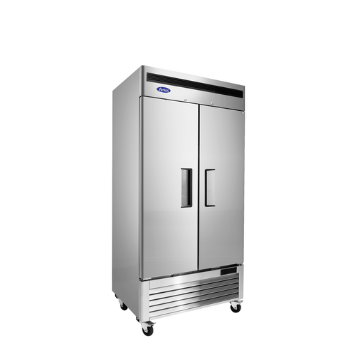 Atosa Two Section Reach-In Refrigerator 39-1/2" Stainless Steel Commercial Refrigerator MBF8506GR