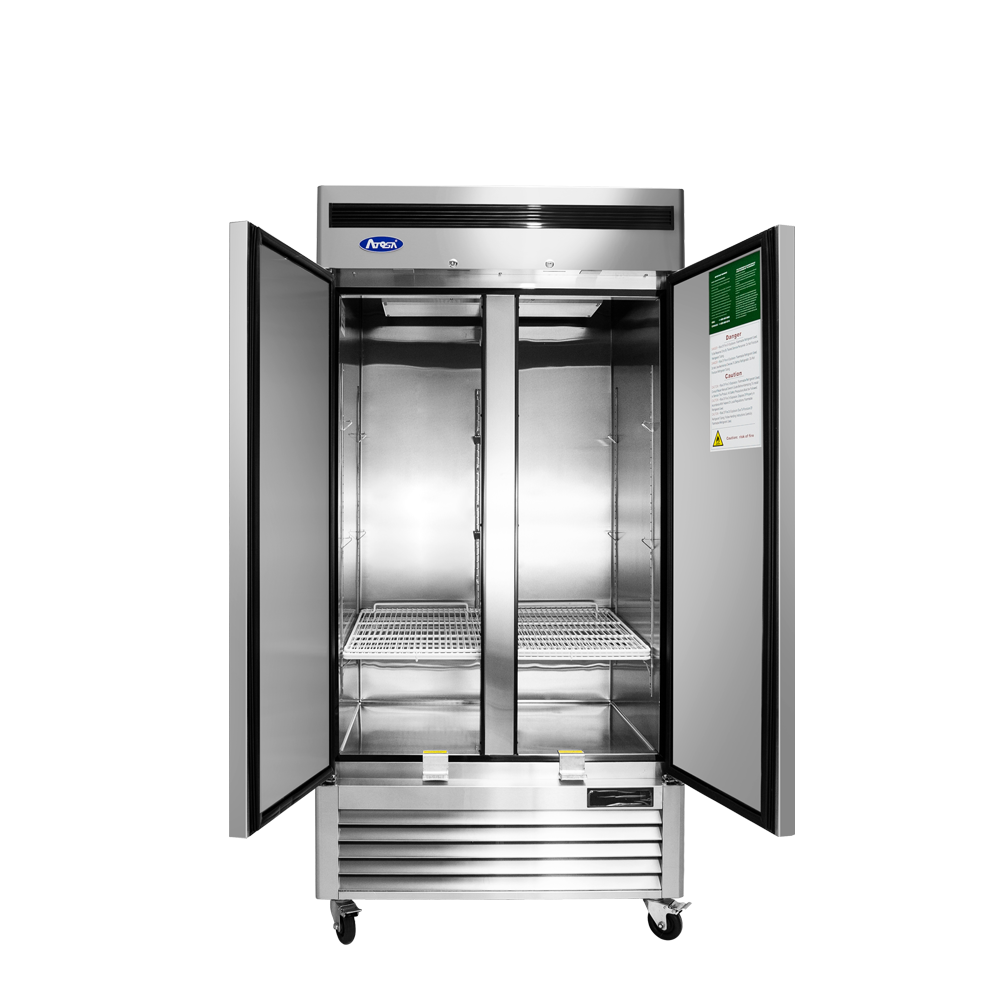 Atosa - Two Section Reach-In Refrigerator, 39-1/2