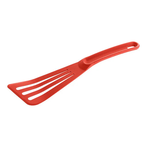 Mercer Hell's Tools 12" Red High Temperature Slotted Spatula M35110RD - 1/1EA