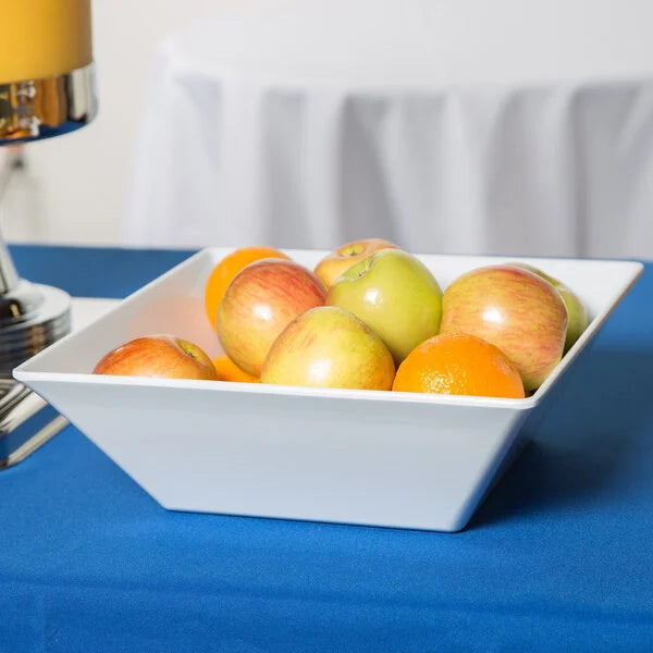 GET - Bowl Siciliano 5.7 QT White Siciliano Square ML-248-W - (Case of 3)*