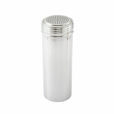 Winco - Dredger with Handle 10 oz Stainless Steel DRG-10H - 1/1EA