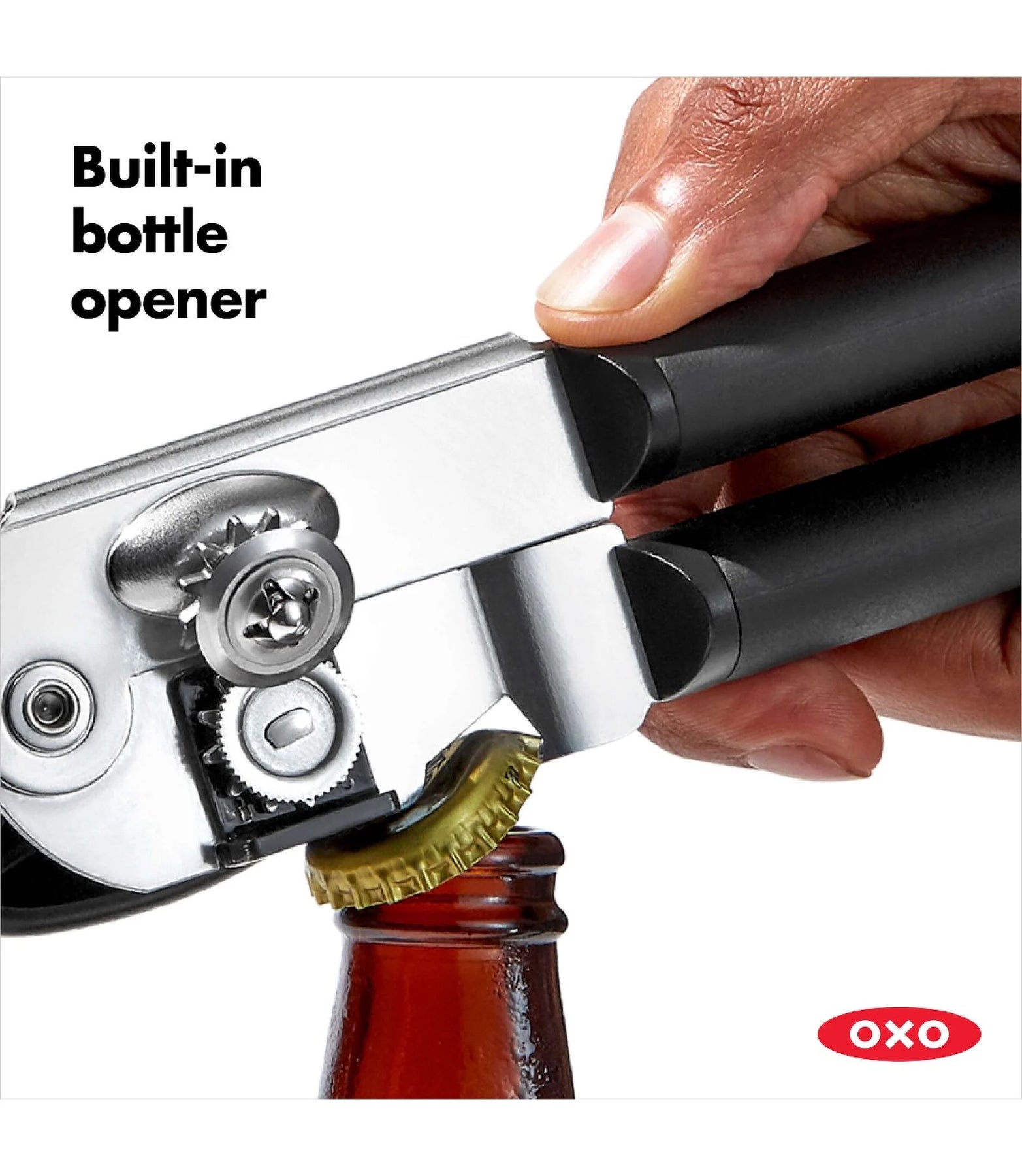 OXO Can Opener, Soft-Handle 28081 BK - 1/1EA