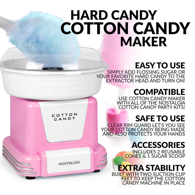 COTTON CANDY MAKER, PINK