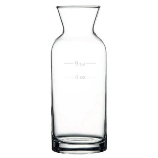 Pasabahce - Village Carafe w/ 6 oz & 9 oz fill lines | PG43804-6-9 - 1/1EA