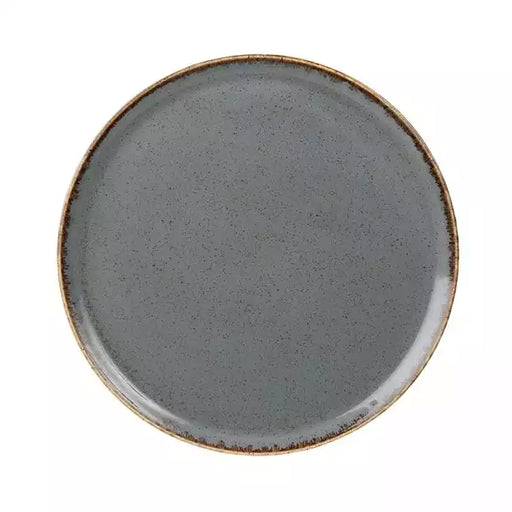 Porland - Round Plate, 11", Seasons Dark Grey 04ALM002446 6/1EA