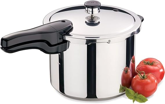 Presto - Pressure Cooker, 6 qt, Induction Compatible,  Stainless Steel 01362
