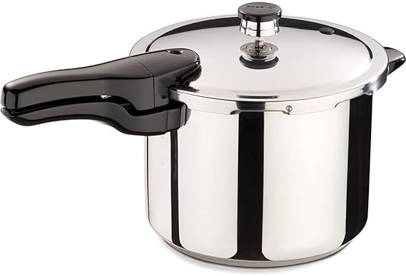 Presto - Pressure Cooker, 6 qt, Induction Compatible,  Stainless Steel 01362