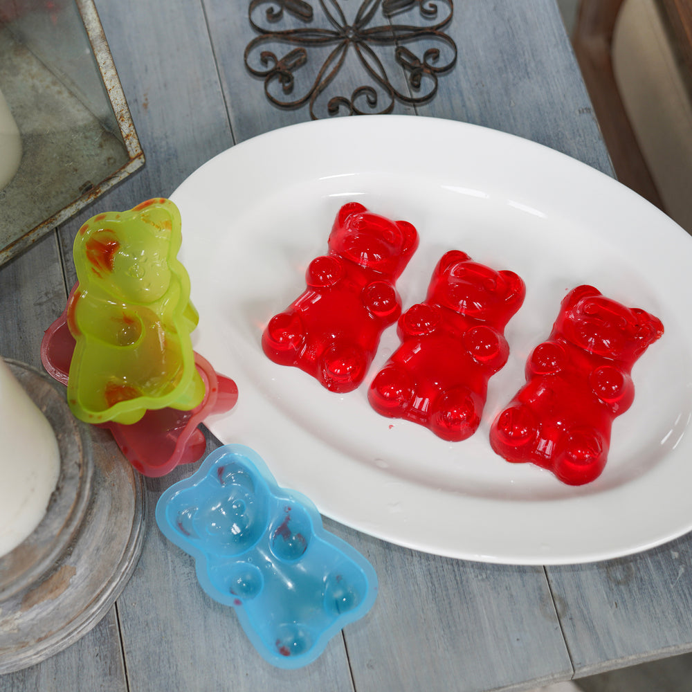 Pund'it Giant Gummy Bear Mold, Set of 4 Big Gummy Bear Makers - 23