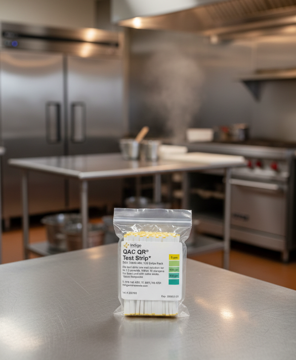 Bios Quatenary Test Strip 0-400 PPM (100'S /PKG) QTS
