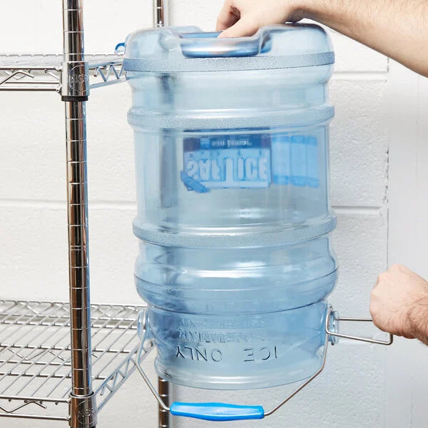 San Jamar Shorty Saf-T-Ice 5 Gallon Polycarbonate Ice Tote SI6100*