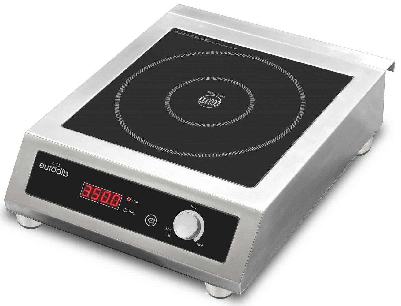 Eurodib - Super Wide Commercial Induction Cooker SWI3500
