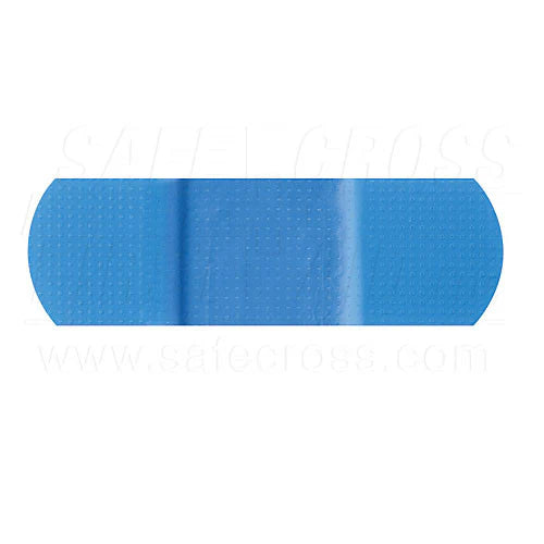 Safecross Detectable Bandage – Plastic, Blue, 1" x 3" -03358 100/1EA