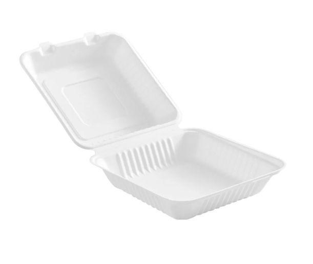 Compostable Hinged Containers - 8