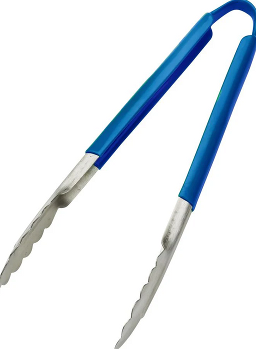 Browne - Tong, 12", Blue Handle, 5512BL - 1/1EA