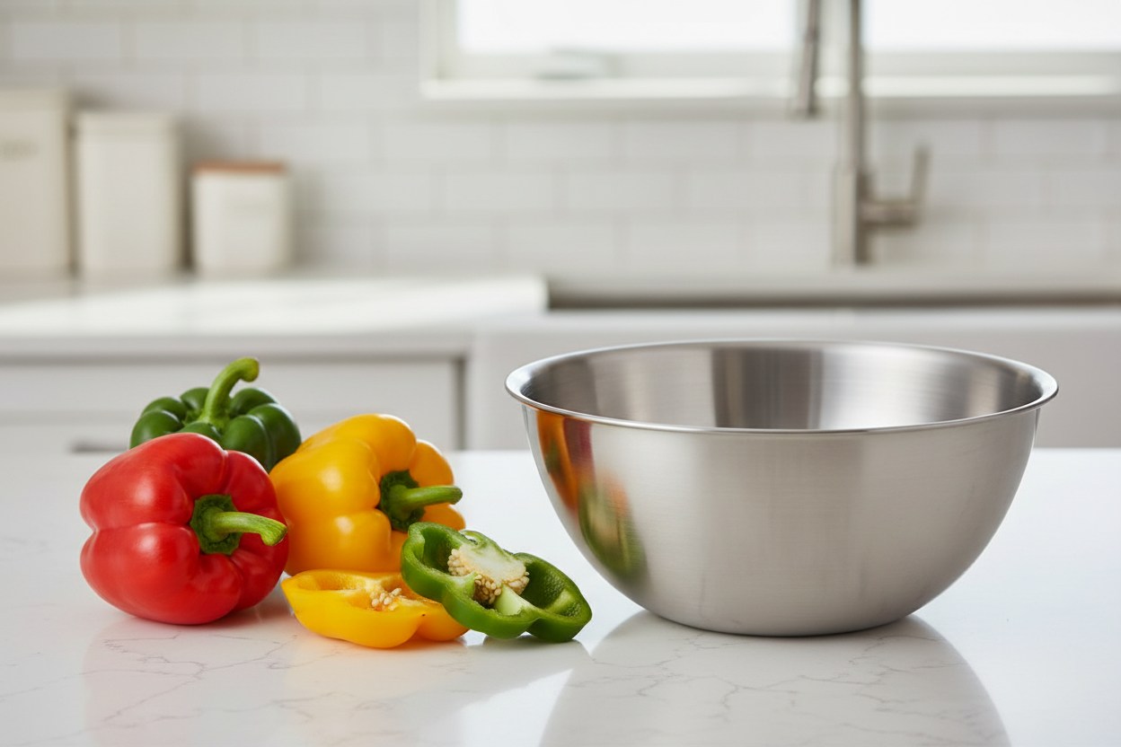 Browne - Mixing Bowl 3/4" Stainless Steel 575900 - 1/1EA