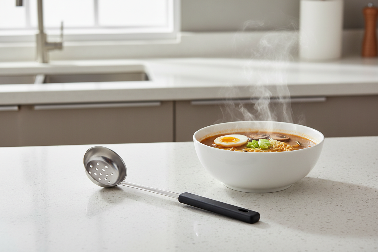 Browne - Portion Spoon, 4 oz, Perforated, 5757241 - 1/1EA