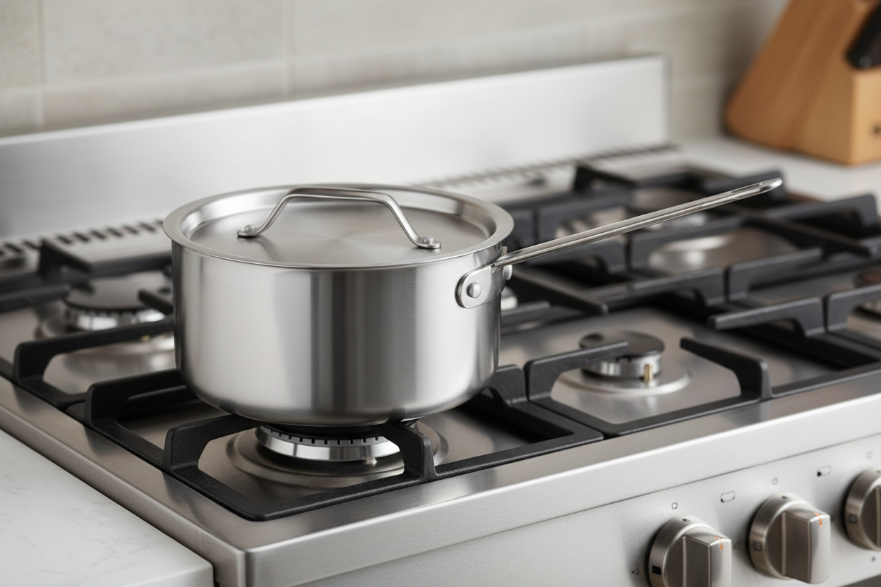Thermalloy - Sauce Pan 2.5 QT Aluminum 5814502 - 1/1EA