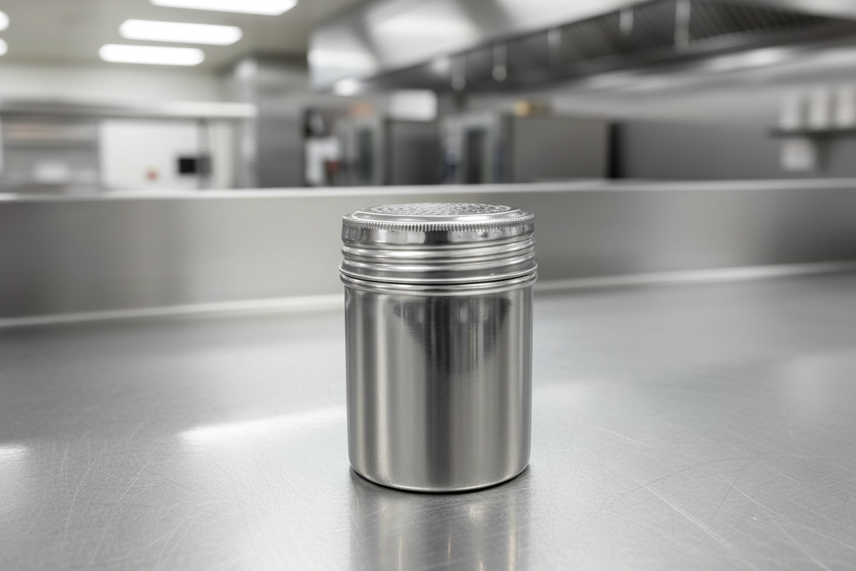 Browne - Dredger, 12 oz, Stainless Steel, No Handle, 575676 - 1/1EA