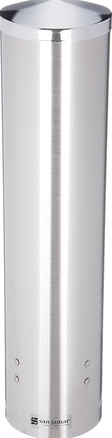 San Jamar Cup Dispenser Stainless Steel SJC3250SS 1/1EA
