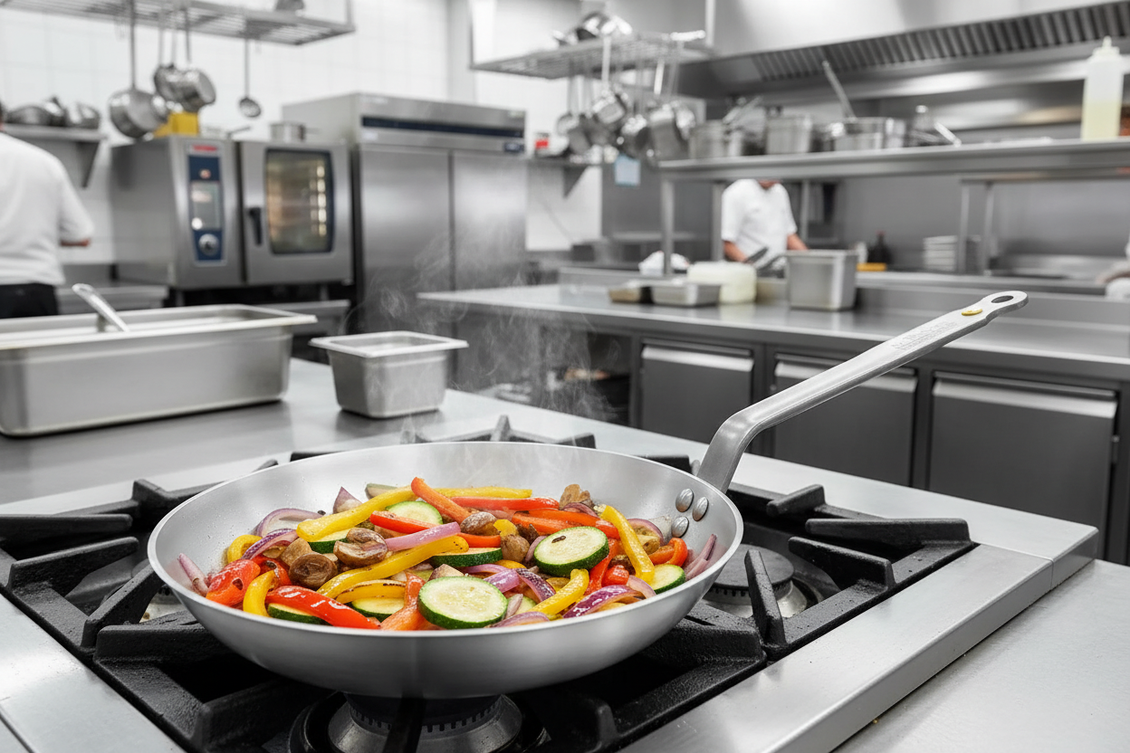 De Buyer - Fry Pan Mineral B Element Round Steel 8" 5610.20 - 1/1EA