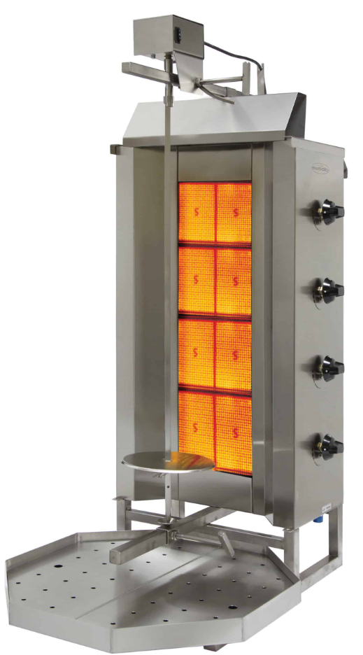 Eurodib - Vertical Gas Broiler VGB4 - 1/1EA