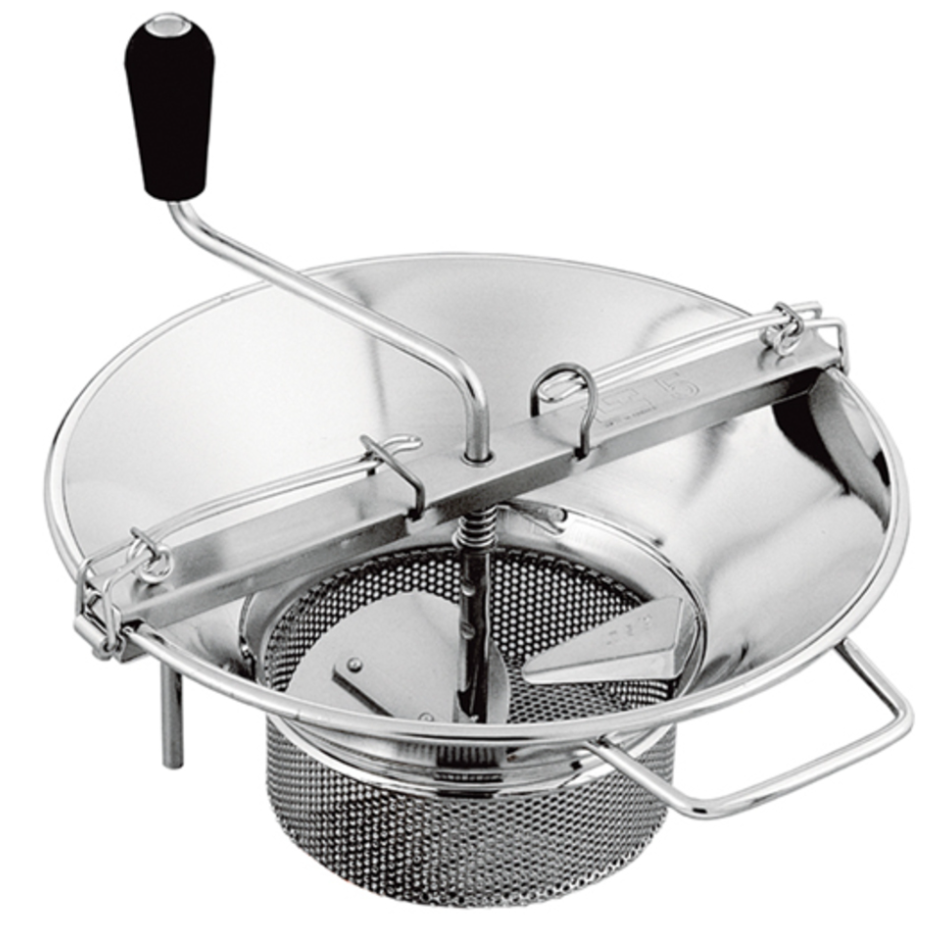 Louis Tellier - Food Mill 8 QT Stainless Steel X5 - 1/EA