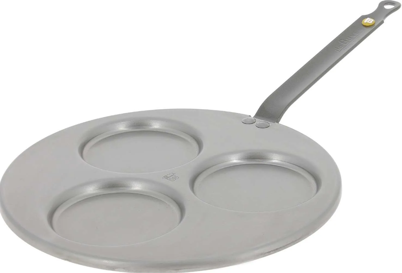 De Buyer - Mineral B Blini Pan Triple 10.5