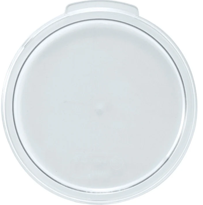 Winco - Cover for 2|4 Qt Round Storage Container PTRC-24C  - 1/1EA