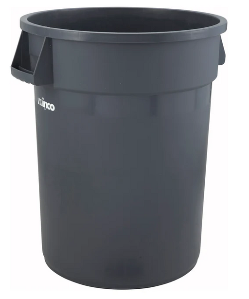 Winco - Trash Can 44 Gallon Grey PTC-44G - 1/1EA