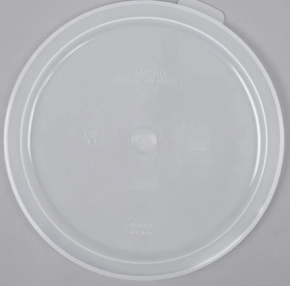 Cambro - Cover Round 6-8 QT Translucent RFSC6PP - 1/1EA