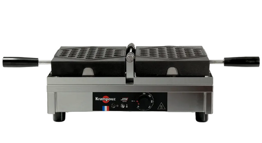 Krampouz - Bubble Waffle Maker, 180° opening 120V WECDUASA - 1/1EA