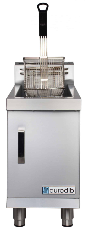 Eurodib - Natural Gas Fryer 30 LBS Twin Basket Single Pot TCF30 - 1/1EA