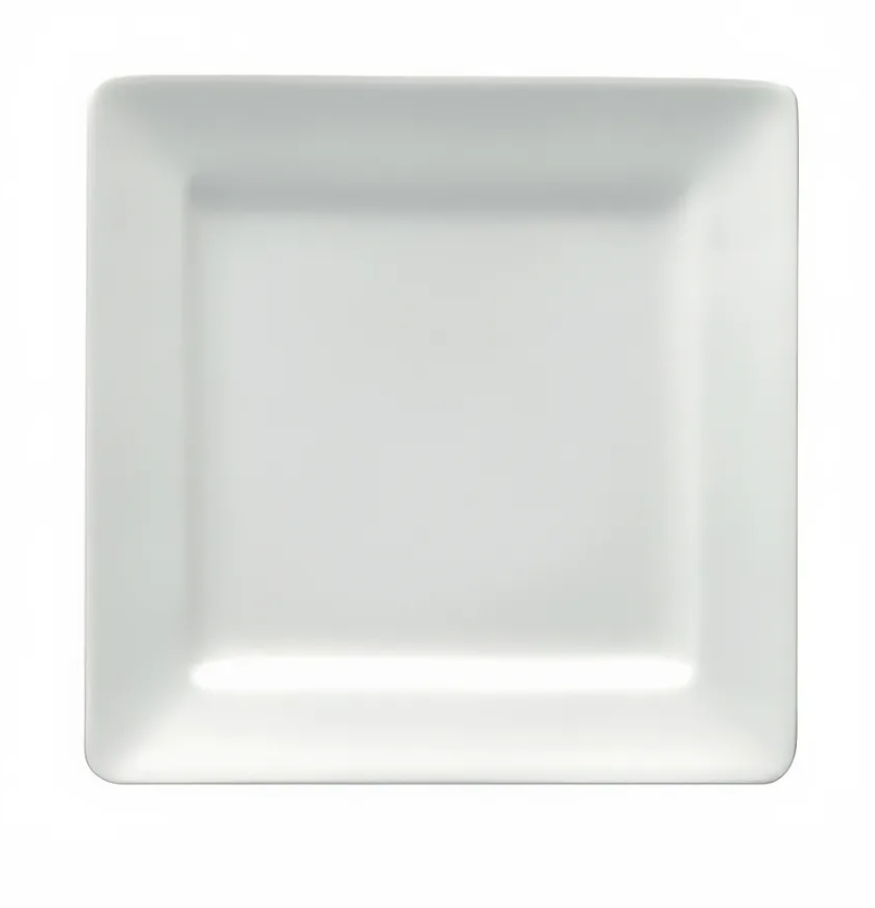 Oneida - Square Plate Buffalo Series White F8010000117S - (Case of 36)*
