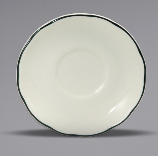 Oneida - Saucer Buffalo Caprice Manhattan Black Band F1560018500 - (Case of 36)