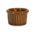Rabco - Ramekin 1 oz Fluted Brown 843BW - 1/1EA*