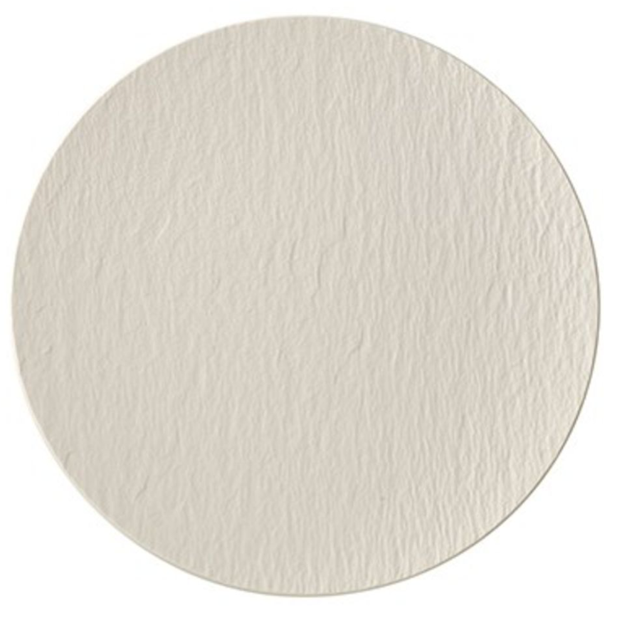 The Rock White Glacier 8.2" Flat Coupe Plate 16-4077-2650 - (Case of 6)*