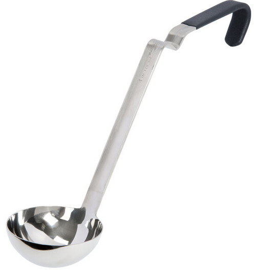 Vollrath - Ladle, One Piece, 4 oz, Ergo Grip, 4980422 - 1/1EA*